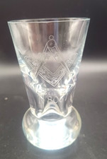 Masonic lead crystal for sale  BOURNEMOUTH