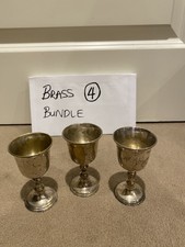 Metal goblet wine for sale  LEEDS