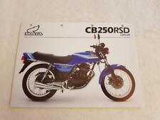 Honda cb250 rsd for sale  LEICESTER