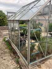 Used aluminium greenhouse for sale  WIGAN