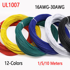Fio elétrico flexível UL1007 16AWG ~ 30AWG cabo encalhado de cobre estanhado 12 cores comprar usado  Enviando para Brazil