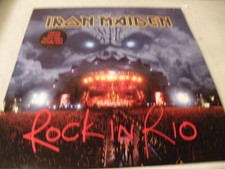 IRON MAIDEN LIMITED EDITION TRIPLE VINLY PICTURE DISC LP SET ''ROCK IN RIO'' comprar usado  Enviando para Brazil