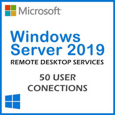 RDS CAL - Serviço de área de trabalho remota para Windows Server 2019 50 conexões de usuário comprar usado  Enviando para Brazil
