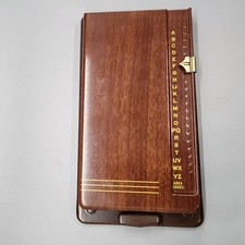 Localizador de lista Bates secretário modelo G número de telefone catálogo de endereços flip-up ótimo estado comprar usado  Enviando para Brazil