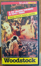 Videocassette vhs woodstock usato  Tortorella