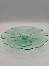 Vintage vaseline green for sale  Floral