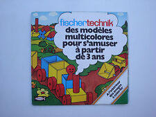 Catálogo Juguetes Antiguos Juegos Construcción Fischertechnik Fischer Años 80 segunda mano  Embacar hacia Mexico
