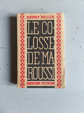 Henri miller colosse d'occasion  Cuers