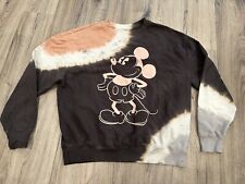 Moletom popover Mickey Mouse grande Disney gola redonda gravata tingida gráfico comprar usado  Enviando para Brazil