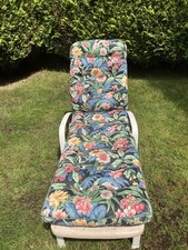 White plastic sunlounger for sale  FOREST ROW