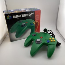 Controle Nintendo 64 verde autêntico genuíno caixa original testado funcionando comprar usado  Enviando para Brazil
