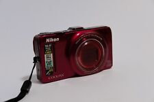Nikon Coolpix S9300 Digital Camera - Red, Functional with Minor Issue na sprzedaż  PL