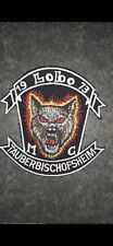Lobo patch aufnäher gebraucht kaufen  Schwäbisch Hall