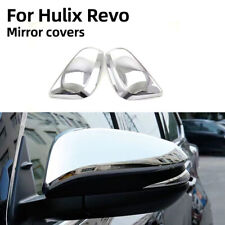 Tampa de espelho retrovisor lateral cromada 2 peças acabamento para Toyota Hilux Revo 2016-2025, usado comprar usado  Enviando para Brazil