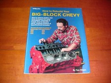 HOW TO REBUILD YOUR BIG BLOCK CHEVY HP BOOKS 396 400 402 427 454 TOM WILSON, usado comprar usado  Enviando para Brazil