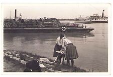 WĘGRY- Mohacs -Dunaj port statki-1940 wojna stemple-Przecław pow. Mielec -FOTO, używany na sprzedaż  PL
