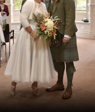 Tea length wedding for sale  PAISLEY