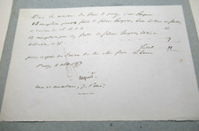Frederic jacquier autographe d'occasion  Coulaines