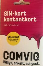 Sim cards comviq for sale  Shipping to Ireland