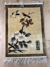 Oriental silk rug for sale  MORPETH