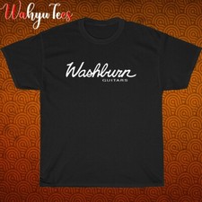 Nova Camiseta Unissex Logotipo de Guitarra Washburn Preto/Cinza/Marinho/Branco Tamanho P-5XL comprar usado  Enviando para Brazil