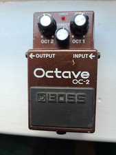 Boss octave pedal for sale  BIRMINGHAM
