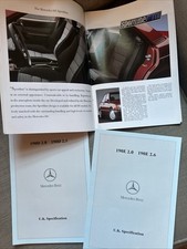 Mercedes 190e book for sale  NORTHAMPTON