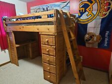 Wood twin loft for sale  Minnetonka