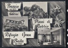 Cartolina barzio saluti usato  Italia