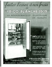 Vintage advertising fridge d'occasion  Expédié en Belgium