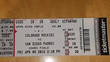 Colorado rockies 2016 for sale  Louisville
