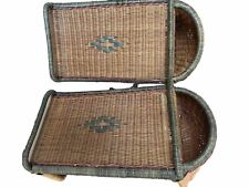 Vintage boho wicker for sale  Scottsdale