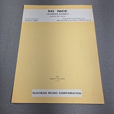 So Nice Summer Samba Marcos & Paulo Sergio Valle Vintage 1966 Partituras Gimbel, usado comprar usado So Nice Summer Samba Marcos & Paulo Sergio Valle Vintage 1966 Partituras Gimbel, usado comprar usado  Enviando para Brazil
