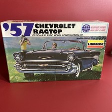 Kit modelo Lindberg Line escala 1/32 '57 Chevrolet Ragtop plástico 2122 lacrado vintage comprar usado  Enviando para Brazil