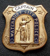 Policebadge waterbury city gebraucht kaufen  Fürth