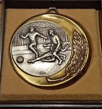 Coffret médaille football d'occasion  Vallon-Pont-d'Arc