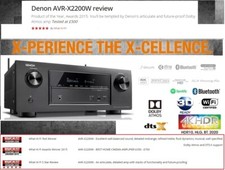 Denon avr x2200w for sale  ROCHESTER