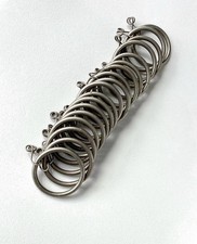 Metal curtain rings for sale  NORWICH