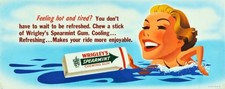 Advertising posters wrigley for sale  UK