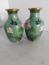 Chinese cloisonne vases for sale  Cape Coral