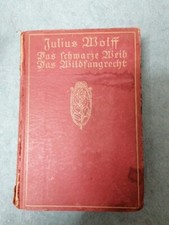 Julius wolff schwarze gebraucht kaufen  Euskirchen