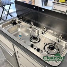 Double gas hob for sale  BARNSTAPLE