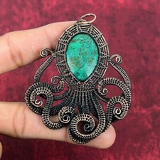Chrysocolla gemstone copper d'occasion  Expédié en Belgium