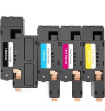 Conjunto de toner 4 cores para Dell 1250 C1760NW C1765NF C1765NFW 1250C 1350cnw 1355cnw, usado comprar usado  Enviando para Brazil