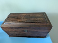 Antique rosewood sarcophagus for sale  PRESCOT