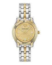 Relógio da moda Versace feminino Greca Time pulseira de dois tons 35 mm comprar usado  Enviando para Brazil