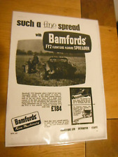 1956 bamfords fy2 for sale  CHESTERFIELD