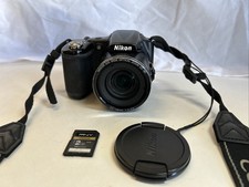 Câmera Digital Nikon COOLPIX L830 16.0MP Preta com Cartão SD 2GB Wide Full HD AA Bat comprar usado  Enviando para Brazil