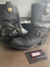 Leather hunter boots for sale  LONDON
