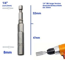 8mm lang nuss gebraucht kaufen  Reutlingen